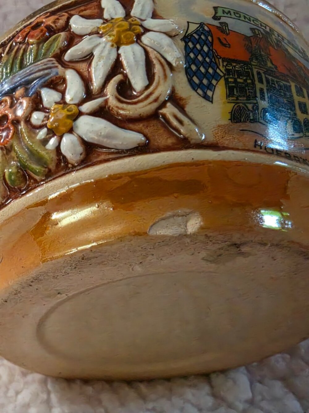 Hofbrauhaus Munchen push-down spinning Ashtray - Picture 9 of 11